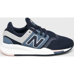 New Balance - Buty WS247TRF. Niebieskie buty sportowe damskie New Balance, bez wzorów, z gumy, sportowe. W wyprzedaży za 299,90 zł.