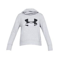 Under Armour Damska bluza polarowa , Damska bluza polarowa L. Szare bluzy damskie Under Armour, l, bez wzorów, z polaru, bez rękawów, z kapturem. W wyprzedaży za 297,34 zł.