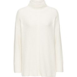 Swetry oversize damskie: Sweter „oversize” bonprix piaskowy
