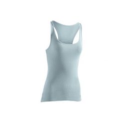 Koszulka 500 Gym. Szare bluzki sportowe damskie DOMYOS, m. Za 14,99 zł.