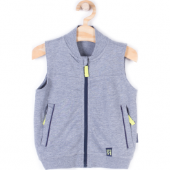 Bluza. Szare bluzy chłopięce rozpinane SPACE, z bawełny. Za 39,90 zł.