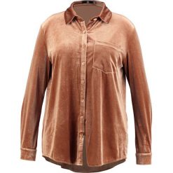 Koszule wiązane damskie: Missguided Plus PLUS VELVET SHIRT Koszula copper