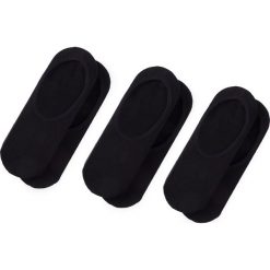 Zestaw 3 par stopek męskich VANS - Classic Super No Show VN000XTTBLK r. 42,5-47 Black. Czarne skarpetki męskie Vans, bez wzorów, z elastanu. Za 59,00 zł.