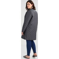 Płaszcze damskie pastelowe: ADIA QUILT OUTDOOR JACKET LONG ROUND NECK Płaszcz wełniany /Płaszcz klasyczny dark iron