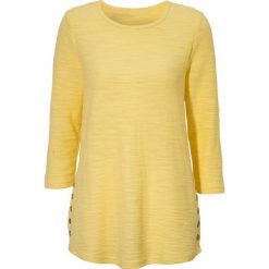 Cellbes Bluza żółty female żółty 34/36. Żółte bluzy damskie Cellbes, bez wzorów, z dżerseju, bez rękawów, bez kaptura. W wyprzedaży za 48,00 zł.