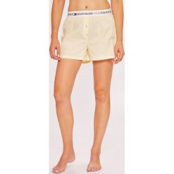 Tommy Hilfiger - Szorty. Zielone piżamy damskie marki TOMMY HILFIGER, s, bez wzorów, z bawełny, bez rękawów. W wyprzedaży za 89,90 zł.