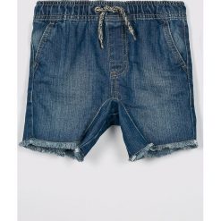 Blukids - Szorty dziecięce 98-128 cm. Niebieskie spodenki chłopięce Blukids, bez wzorów, z bawełny, casualowe. W wyprzedaży za 29,90 zł.