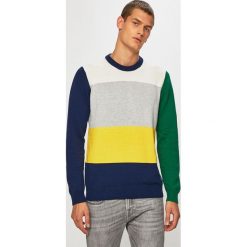 Pepe Jeans - Sweter Jymy. Białe swetry męskie Pepe Jeans, s, bez wzorów, z bawełny, z okrągłym kołnierzem, bez kaptura. W wyprzedaży za 199,90 zł.