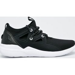 Reebok - Buty Cardio Motion. Czarne buty damskie do fitnessu marki Reebok, z materiału. W wyprzedaży za 199,90 zł.