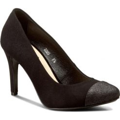 Szpilki SERGIO BARDI - Mara FW127279317MP 201. Czarne szpilki zamszowe Sergio Bardi, bez wzorów, eleganckie, bez obcasa, na obcasie, bez zapięcia. W wyprzedaży za 189,00 zł.