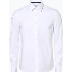 Calvin Klein - Koszula męska, czarny. Czarne koszule męskie marki Calvin Klein, m, bez wzorów, eleganckie, z kontrastowym kołnierzykiem, bez rękawów. Za 349,95 zł.