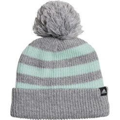 ZIMOWA CZAPKA ADIDAS STRIPED (DAMSKA). Czapki damskie Adidas, na zimę, bez wzorów, z bawełny. W wyprzedaży za 45,00 zł.