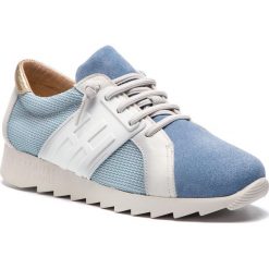 Sneakersy HISPANITAS - Bali-V9 HV98634 Sky. Niebieskie półbuty damskie Hispanitas, ze skóry. W wyprzedaży za 329,00 zł.