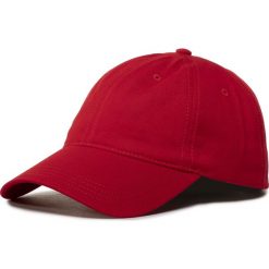 Czapka z daszkiem LACOSTE - RK4709 Red 240. Czerwone czapki męskie Lacoste, bez wzorów, z bawełny. Za 229,00 zł.