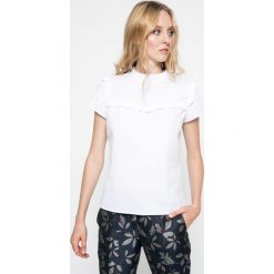 Only - Top. Szare topy damskie ONLY, z bawełny, z okrągłym kołnierzem. W wyprzedaży za 59,90 zł.