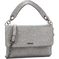 Torebka MONNARI - BAG7980-022 Silver. Szare torebki klasyczne damskie marki Monnari, ze skóry ekologicznej, bez dodatków. W wyprzedaży za 159,00 zł.