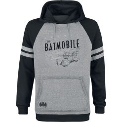 Batman Batmobile Bluza z kapturem odcienie szarego/czarny. Szare bluzy męskie marki Batman, l, w paski, z kapturem. Za 199,90 zł.