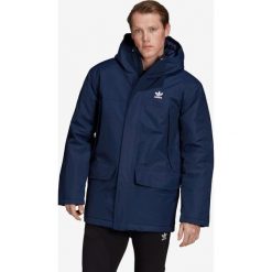 Adidas Originals Kurtka Niebieski. Niebieskie płaszcze męskie adidas Originals, m, bez wzorów, z materiału, bez kaptura. Za 671,95 zł.