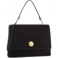 Torebka COCCINELLE - DD1 Liya Suede E1 DD1 18 03 01 Noir/Noir 001. Czarne torebki klasyczne damskie marki Coccinelle, ze skóry. Za 1849,90 zł.