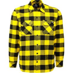 Koszule męskie na spinki: Dickies SACRAMENTO Koszula yellow