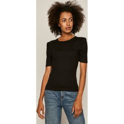 Medicine - T-shirt Basic. Czarne bluzki damskie MEDICINE, s, bez wzorów, z elastanu, casualowe, z okrągłym kołnierzem, z krótkim rękawem. Za 49,90 zł.
