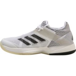 Buty sportowe damskie: adidas Performance ADIZERO UBERSONIC 3 Obuwie multicourt ftwwht/cblack