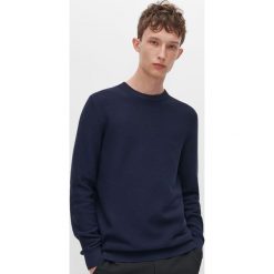 Klasyczny sweter z organicznej bawełny -. Swetry męskie Reserved, xxl, bez wzorów, z bawełny, klasyczne, z klasycznym kołnierzykiem, bez kaptura. Za 89,99 zł.
