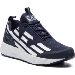 Sneakersy EA7 EMPORIO ARMANI - X8X033 XCC52 D813 Navy/White. Niebieskie sneakersy męskie EA7 Emporio Armani, na sznurówki. W wyprzedaży za 589,00 zł.
