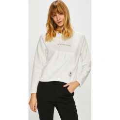 G-Star Raw - Bluza. Różowe bluzy damskie G-Star RAW, s, bez wzorów, z bawełny, bez rękawów, z kapturem. W wyprzedaży za 199,90 zł.
