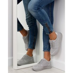 Buty sportowe damskie szare SU12P GREY. Szare buty sportowe damskie obuwie damskie, z tkaniny. Za 68,28 zł.