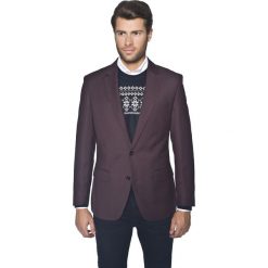 Marynarka borion bordo regular fit. Marynarki męskie Recman, m. Za 299,99 zł.