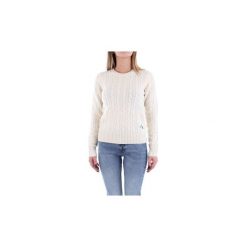 Swetry Calvin Klein Jeans J20J208529. Białe swetry klasyczne damskie Calvin Klein Jeans, l, z jeansu. Za 496,20 zł.