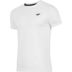 T-shirty męskie: KOSZULKA MĘSKA 4F BIAŁA H4Z17 TSM001 0