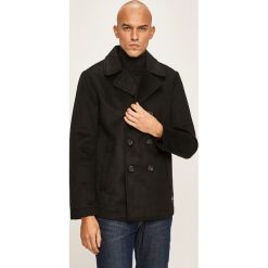 Calvin Klein Jeans - Płaszcz. Czarne płaszcze męskie Calvin Klein Jeans, xl, bez wzorów, z poliesteru, krótkie, bez kaptura. Za 1199,00 zł.