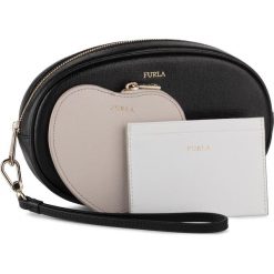 Kosmetyczka FURLA - Electra 1022405 E EV67 SFB Onyx/Lino g/Chalk. Czarne kosmetyczki męskie Furla, bez wzorów, ze skóry. W wyprzedaży za 389,00 zł.