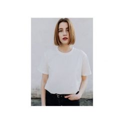 OFF WHITE PREMIUM TEE. Białe t-shirty męskie The Hive, xl, bez wzorów, bez kołnierzyka. Za 99,00 zł.