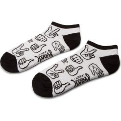 Skarpety Niskie Unisex FREAK FEET - SDLO-WHT Biały Czarny. Białe skarpetki męskie marki Freak Feet, z bawełny. Za 14,99 zł.