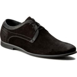 Półbuty SERGIO BARDI - Clemente FS127226317GR 401. Czarne półbuty męskie Sergio Bardi, na co dzień, bez wzorów, ze skóry, eleganckie, na sznurówki. W wyprzedaży za 179,00 zł.