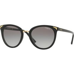 Vogue Eyewear - Okulary. Czarne okulary przeciwsłoneczne damskie VOGUE Eyewear. W wyprzedaży za 399,90 zł.