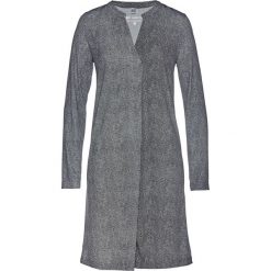 Sukienka shirtowa bonprix czarno-biały z nadrukiem. Czarne sukienki damskie bonprix, z nadrukiem, bez kołnierzyka, bez rękawów. Za 109,99 zł.