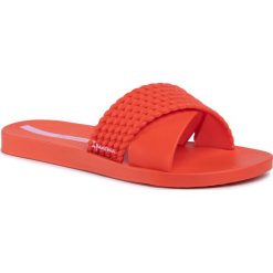 Klapki IPANEMA - Street Fem 26400 Red/Red 21513. Czerwone klapki damskie Ipanema, bez wzorów, z tworzywa sztucznego, bez obcasa. Za 79,99 zł.