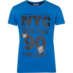 TXM T-SHIRT DZIECIECY CHŁOPIĘCY WZÓR 152 NIEBIESKI. Niebieskie t-shirty chłopięce TXM, bez wzorów, bez rękawów. Za 14,99 zł.
