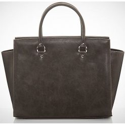 Torebka damska Felice Lindo M03 szara - Dark grey. Szare torebki klasyczne damskie Felice, bez wzorów, ze skóry ekologicznej, eleganckie, bez dodatków. Za 139,99 zł.