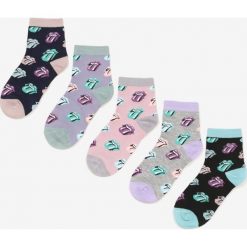 5-pack Mix kolorów Skarpety Catyera. Skarpetki damskie Born2be, bez wzorów. Za 29,99 zł.