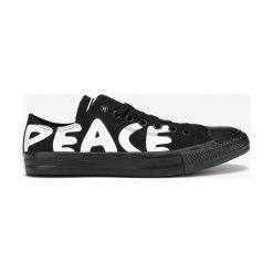 Converse Chuck Taylor All Star Peace Powered Tenisówki Czarny. Czarne trampki męskie Converse, bez wzorów, z materiału, retro, bez zapięcia. Za 343,95 zł.