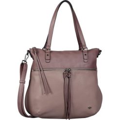 Tom Tailor torebka damska Tanya Shopper różowa. Różowe torby damskie na zakupy Tom Tailor, bez wzorów, bez dodatków. Za 269,00 zł.