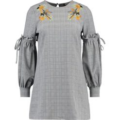 Sukienki: Fashion Union Petite SHOLAY POW CHECK Sukienka letnia grey