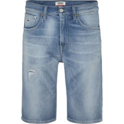Szorty jeansowe Tommy Jeans Rey DM0DM08041. Niebieskie spodenki i szorty męskie Tommy Jeans, m, bez wzorów, z elastanu. Za 339,00 zł.