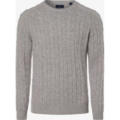Gant - Sweter męski, szary. Szare swetry męskie GANT, m, z wełny. Za 649,95 zł.