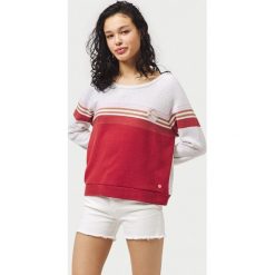 O'Neill Heather Bluza Czerwony Biały. Czerwone bluzy damskie O'Neill, m, w paski, z bawełny, bez rękawów, bez kaptura. Za 309,95 zł.